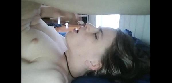  Teen Shemale Sucks her Own Cock and Eats her Own Cum